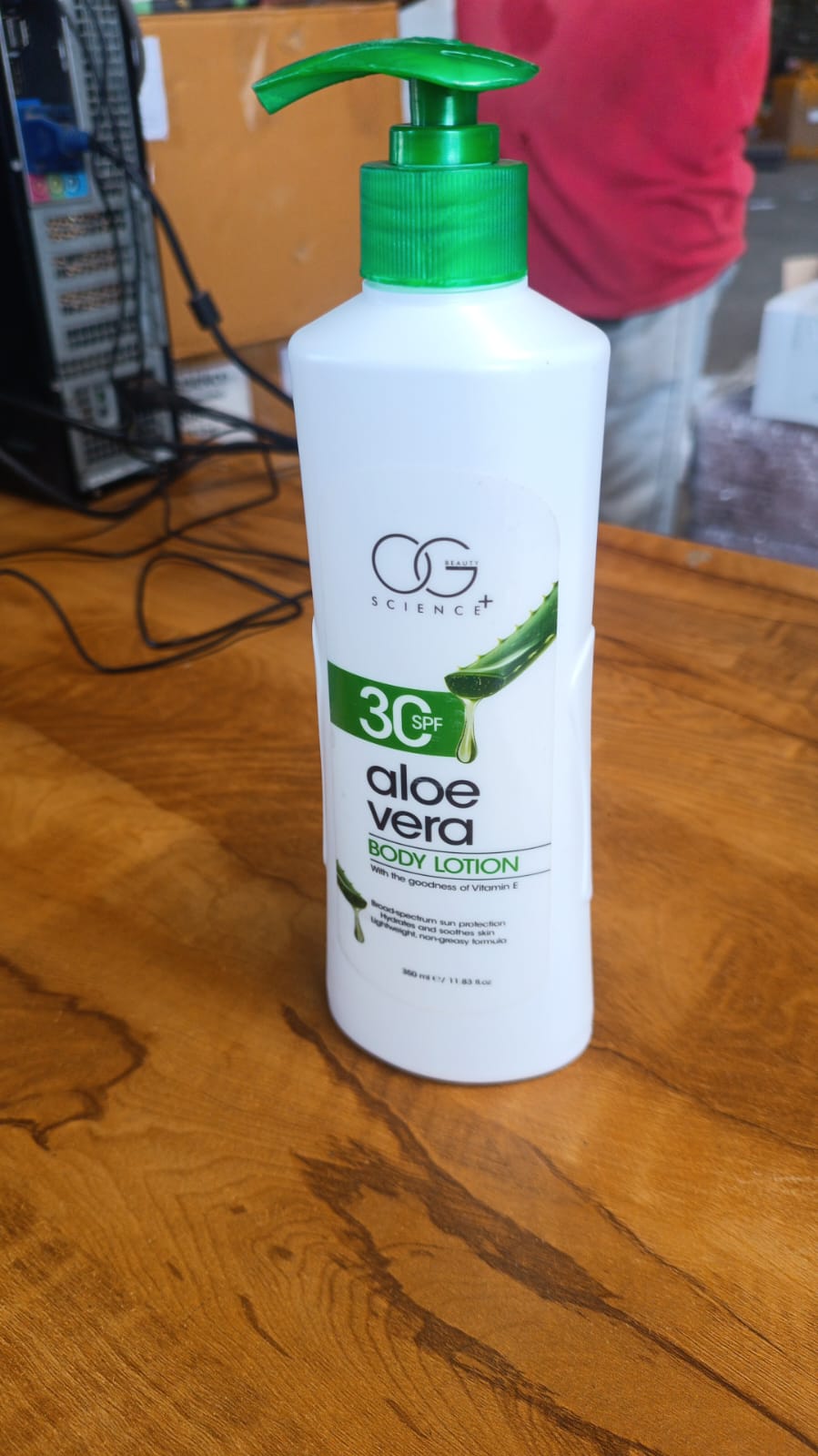 OG Beauty Science Aloe Vera Body Lotion (350ML / 1 Pc) OG Beauty Science Aloe Vera Body Lotion (350ML / 1 Pc)